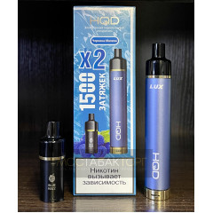 HQD LUX Черника Малина (устройство + 2 картриджа)